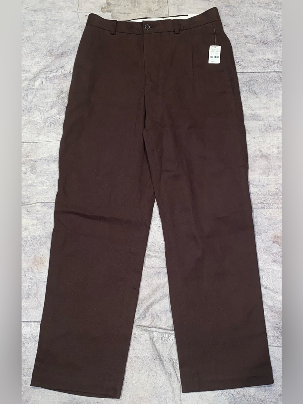 NWT NEW Brooks Brothers Hudson Brush Twill Relaxed Corduroy Chino Dress Pants 32